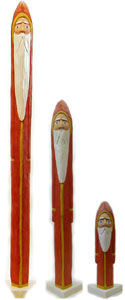 Santa wood carving , folk art