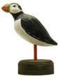 Puffin Hand Carved Shore Bird Decoy
