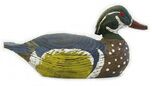 woodduck Hand Carved wood Decoy